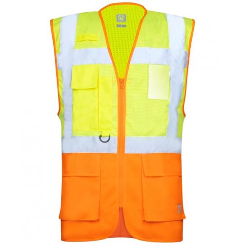 Manažérská výstražná vesta ARDON®SIGNAL , žlto-oranžová Manažérská výstražná vesta ARDON®SIGNAL , žlto-oranžová